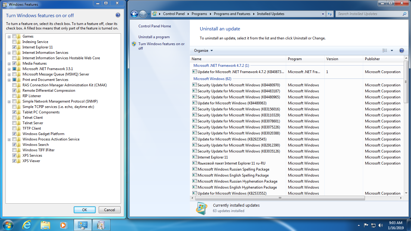 Update framework. Windows Server панель обновления. Программы и компоненты XP. Программы и компоненты на английском Windows. Windows 7 sp1 with update [7601.26321].