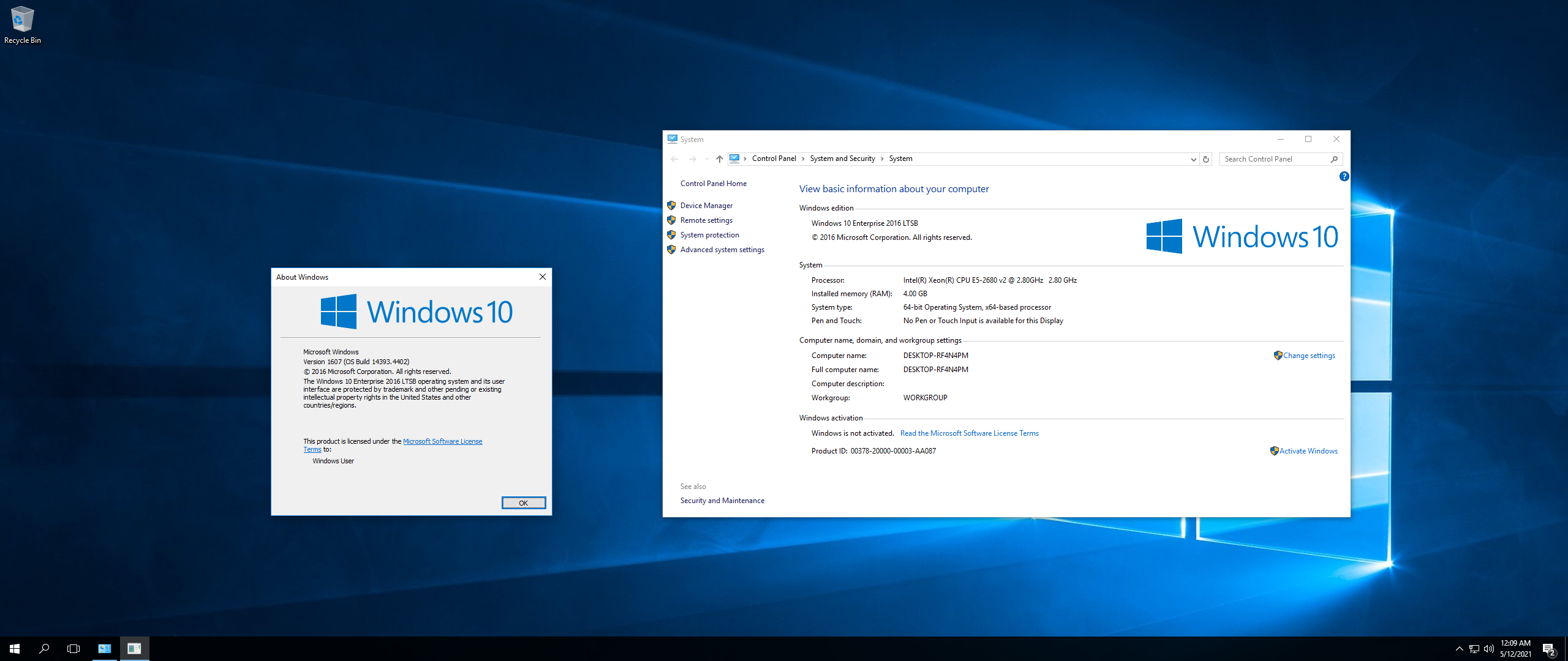 Опции windows. Windows 10 Enterprise корпоративная) 64 bit. Windows 10 LTSB 2016. Windows 10 версия 1607. Windows 10 Enterprise 2016 LTSB x64.